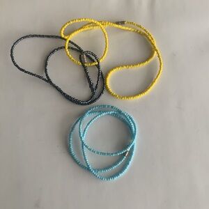 3/$5 Lot of 3 Beaded Wrap Bracelets
